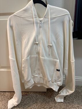 POPFLEX Cloud Zip Hoodie - White